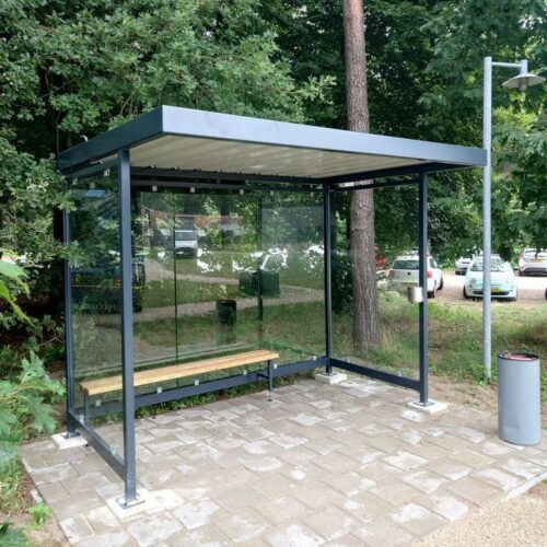 Bushokje Palermo 33 De slimme en doordachte constructie van de Busabri Palermo garandeert jarenlang gebruiksgemak, lage onderhoudskosten én tevreden reizigers in elke weersituatie.